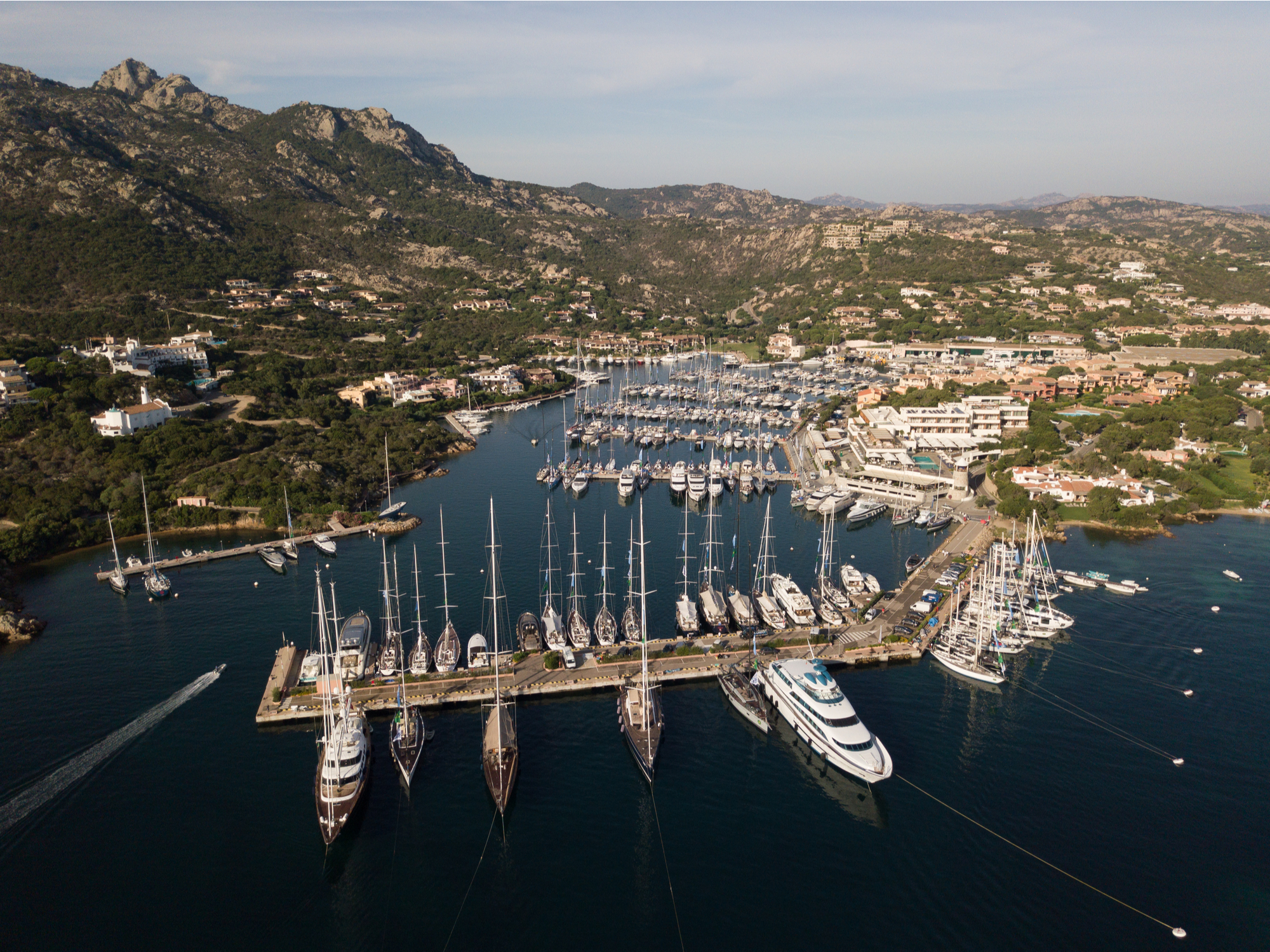 yacht charter corsica and sardinia, porto cervo
