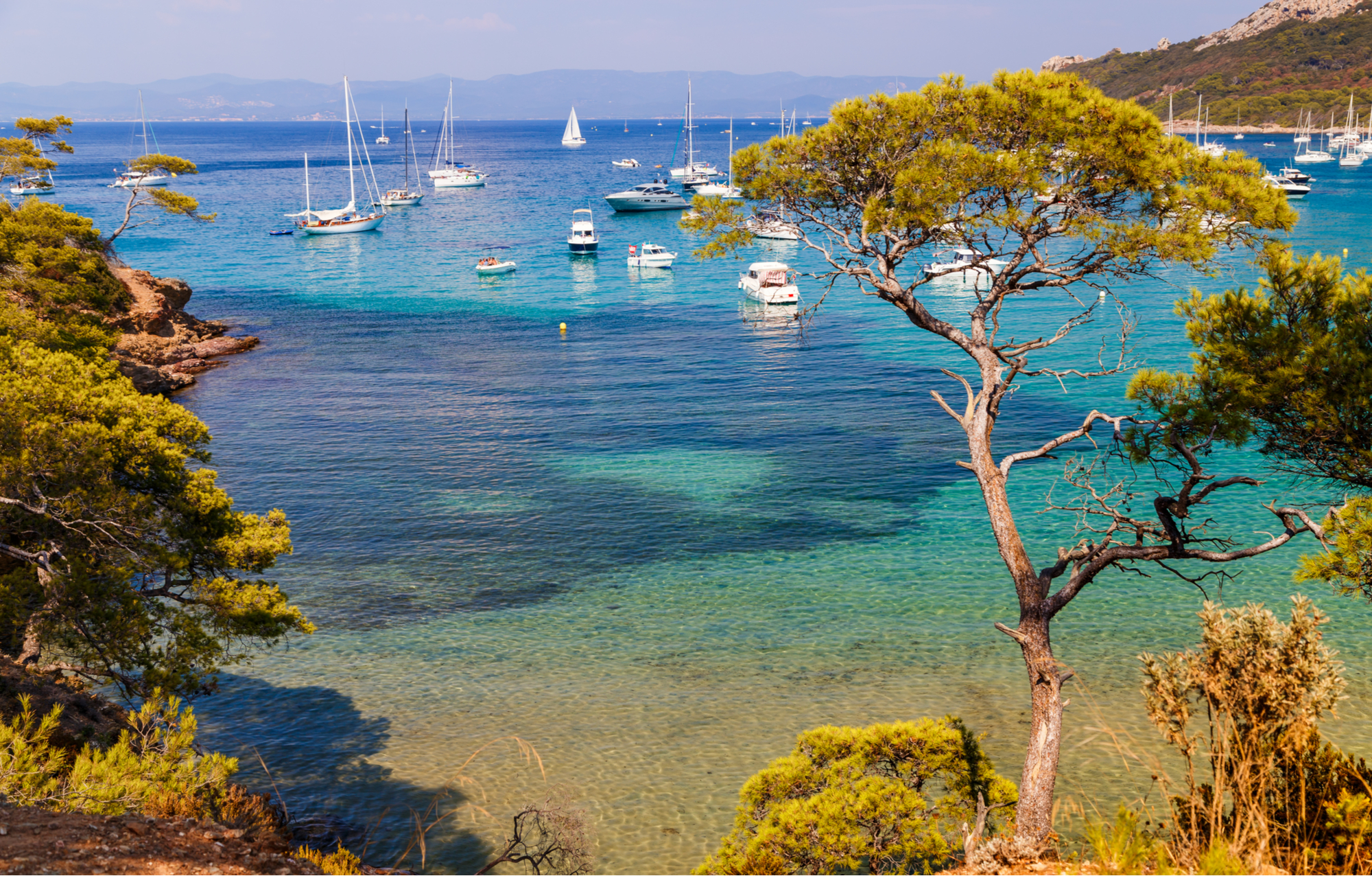 South of France superyacht charter, Porquerolles