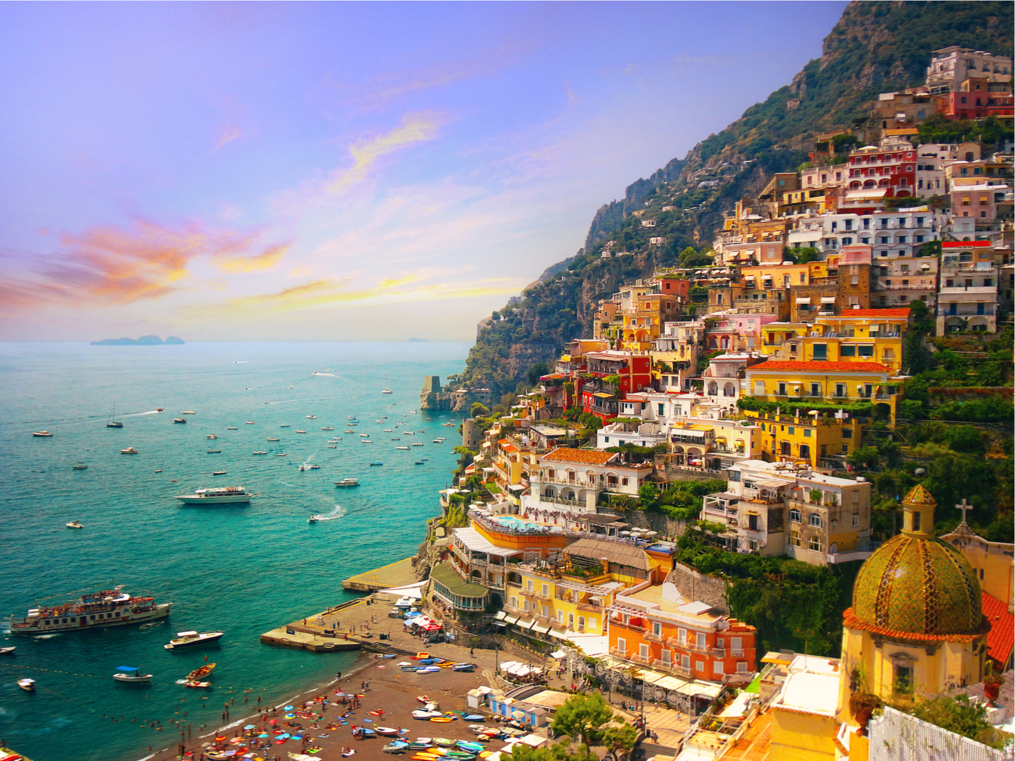 Italy yacht charter, positano
