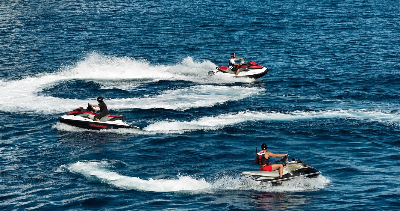 CHAKRA toys on the water