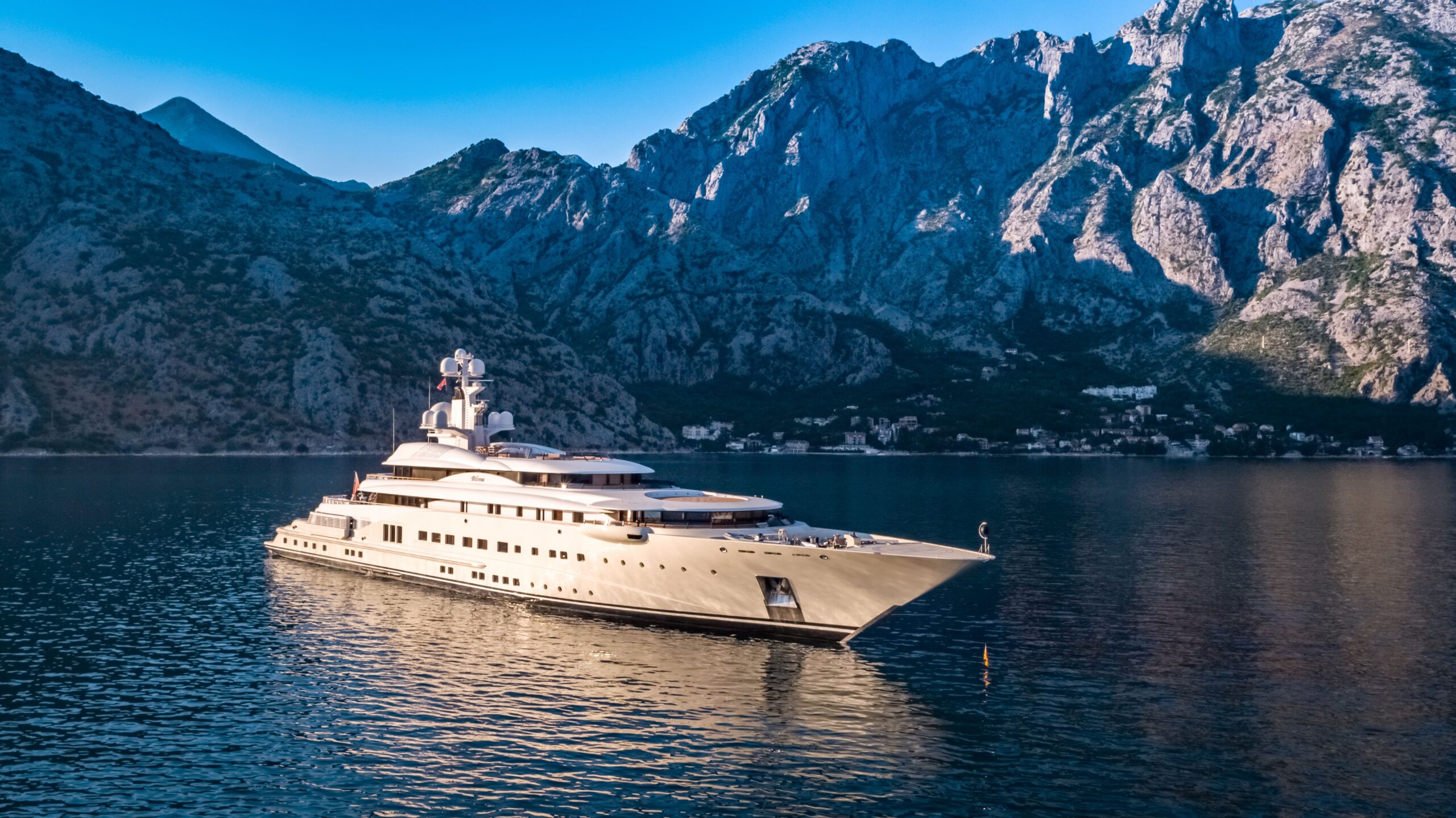 115m Lurssen yacht for sale PELORUS
